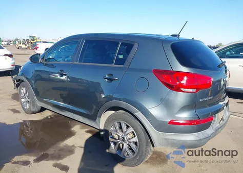 2014 Kia Sportage Lx from USA, damaged, VIN KNDPB3AC8E7558342
